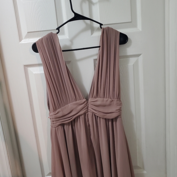 Lulus Heavenly Hues Taupe Maxi Dress - Picture 12 of 16